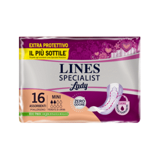 LINES SPECIALIST Lady Mini 16 Assorbenti