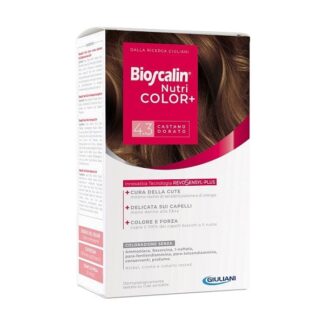 BIOSCALIN Nutri Color Plus 4,3 Castano Dorato Crema Colorante