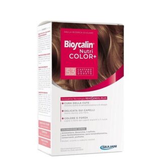 BIOSCALIN Nutri Color Plus 5.3 Castano Chiaro Dorato Crema Colorante