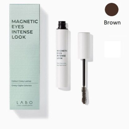 CREXY Ciglia Mascara Brown Colored 10ml per Ciglia Voluminose e Definite con Formula Lunga Durata
