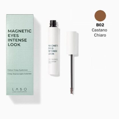 CREXY Sopracciglia Colore B02 8ml Gel per Sopracciglia Definizione e Volume Formula Lunga Durata