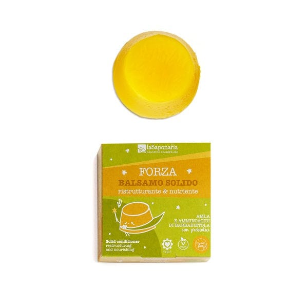 LA SAPONARIA Balsamo Solido Ristrutturante e Nutriente Forza 40 g