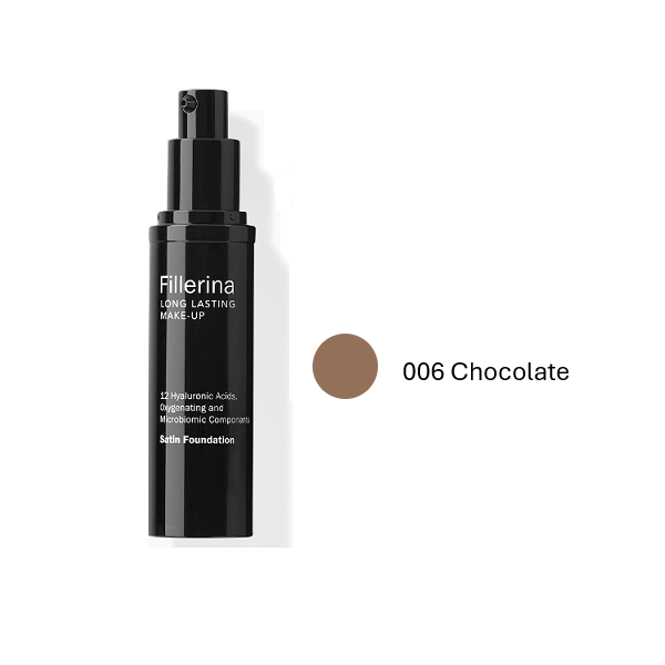 LABO FILLERINA Fondotinta Long Lasting Satin 006 Chocolate 30 ml