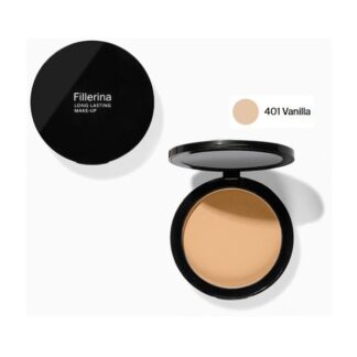 LABO FILLERINA Cipria Long Lasting Fissante 401 Vanilla per Trucco Duraturo e Finitura Opaca 8 g