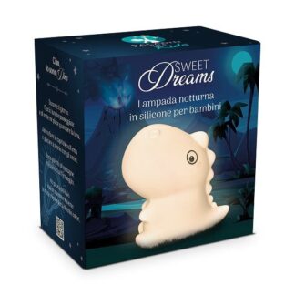 PALADIN PHARMA Sweet Dreams Dinosauro Lampada Notturna In Silicone Per Bambini