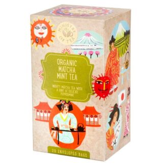 ENGLISH TEA SHOP Tè Verde Organic Matcha Mint Tea 20 Filtri