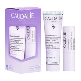 CAUDALIE Vinotherapist Duo Crema Mani E Unghie 30 ml + Stick Labbra 4,5 g