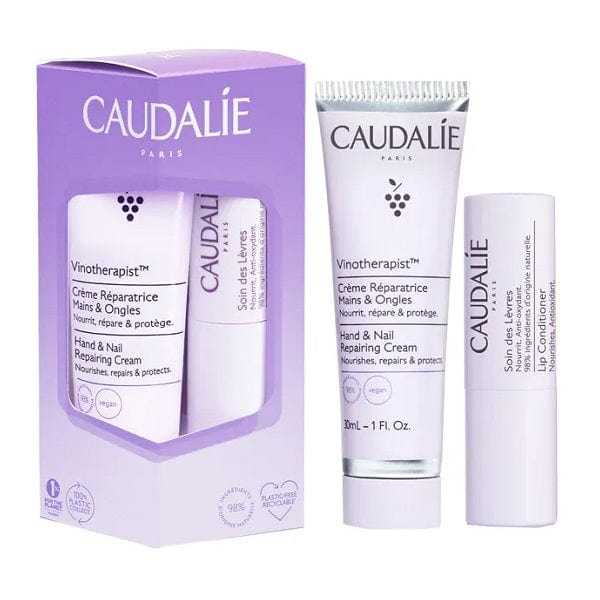CAUDALIE Vinotherapist Duo Crema Mani E Unghie 30 ml + Stick Labbra 4,5 g