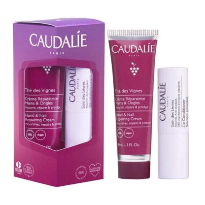 CAUDALIE The Des Vignes Crema Mani E Unghie 30 ml + Stick Labbra 4,5 g