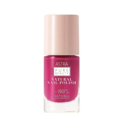 ASTRA Pure Beauty Natural Nail Polish 10 Bouganvillea Smalto Per Unghie