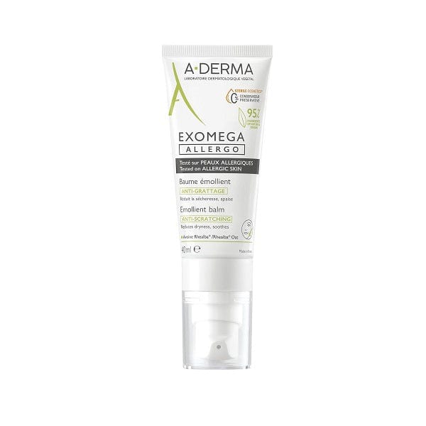 A-DERMA Exomega Allergo Balsamo Emolliente 40 ml Cosmetico Sterile®