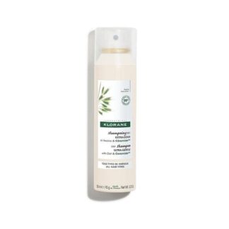 KLORANE Shampoo Secco Tutti i Tipi Di Capelli Extra-Delicato all'Avena & Ceramide Spray 150 ml