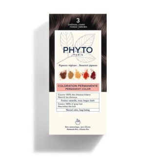 PHYTO Color Kit 3 Castano Scuro Colorazione Permanente