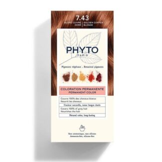 PHYTO Color Kit 7,43 Biondo Ramato Colorazione Permanente
