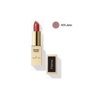LABO FILLERINA Rossetto Cremoso Doppio Effetto Filler 3,5 ml 405 Jane Idratante e Volumizzante Colore Intenso e Lunga Durata