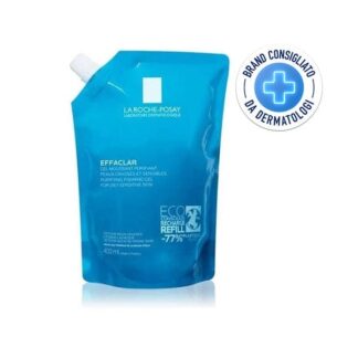 LA ROCHE-POSAY Effaclar Ricarica Gel Mousse Detergente Refill 400 ml
