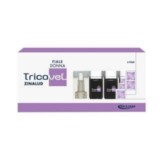 TRICOVEL Tricovel Zinalud Donna 6 Fiale Anticaduta
