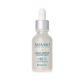MIAMO Aging Defense Sunscreen Drops SPF50+ Siero 30 ml Longevity Plus