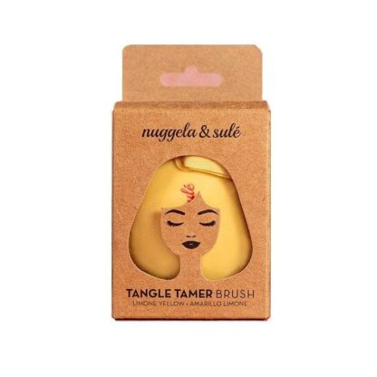 NUGGELA & SULE Tangle Tamer Brush Spazzola Giallo Limone