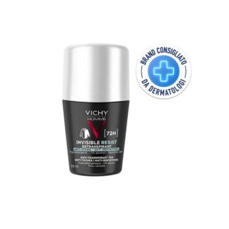 VICHY Homme Invisible Resist 72H Deodorante Roll-On 50 ml