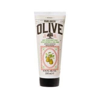 KORRES Pure Greek Olive Body Cream Honey Pear Idratante all'Olio di Oliva 200 ml
