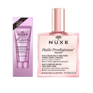 NUXE Huile Prodigieuse Florale 100 ml + Hair Prodigieux Shampoo 30 ml