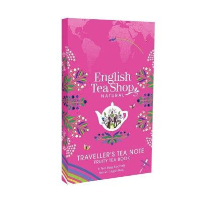 ENGLISH TEA SHOP Cofanetto Traveller's Tea Note 8 Filtri Frutta