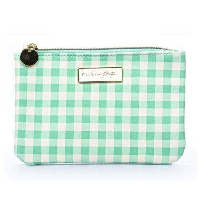 TRI-COASTAL DESIGN Pochette Piccola Azzurra Quadretti