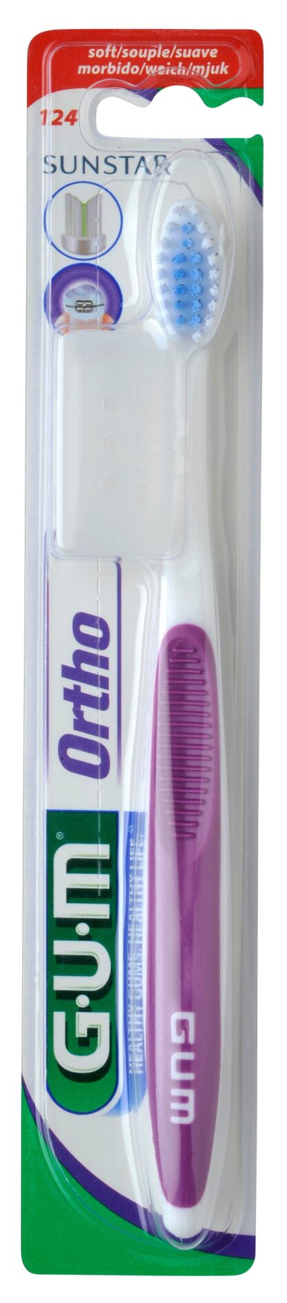 GUM Ortho Spazzolino Ortodontico 1 Pezzo