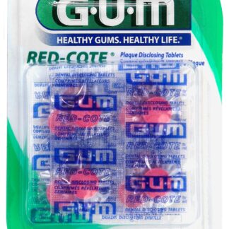 GUM Red-Cote 12 Pastiglie Rivelatrici Placca