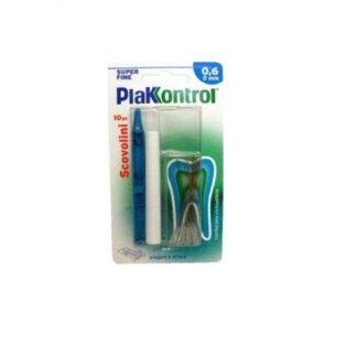 PLAKKONTROL 10 Scovolini 0,6 mm Con Manico