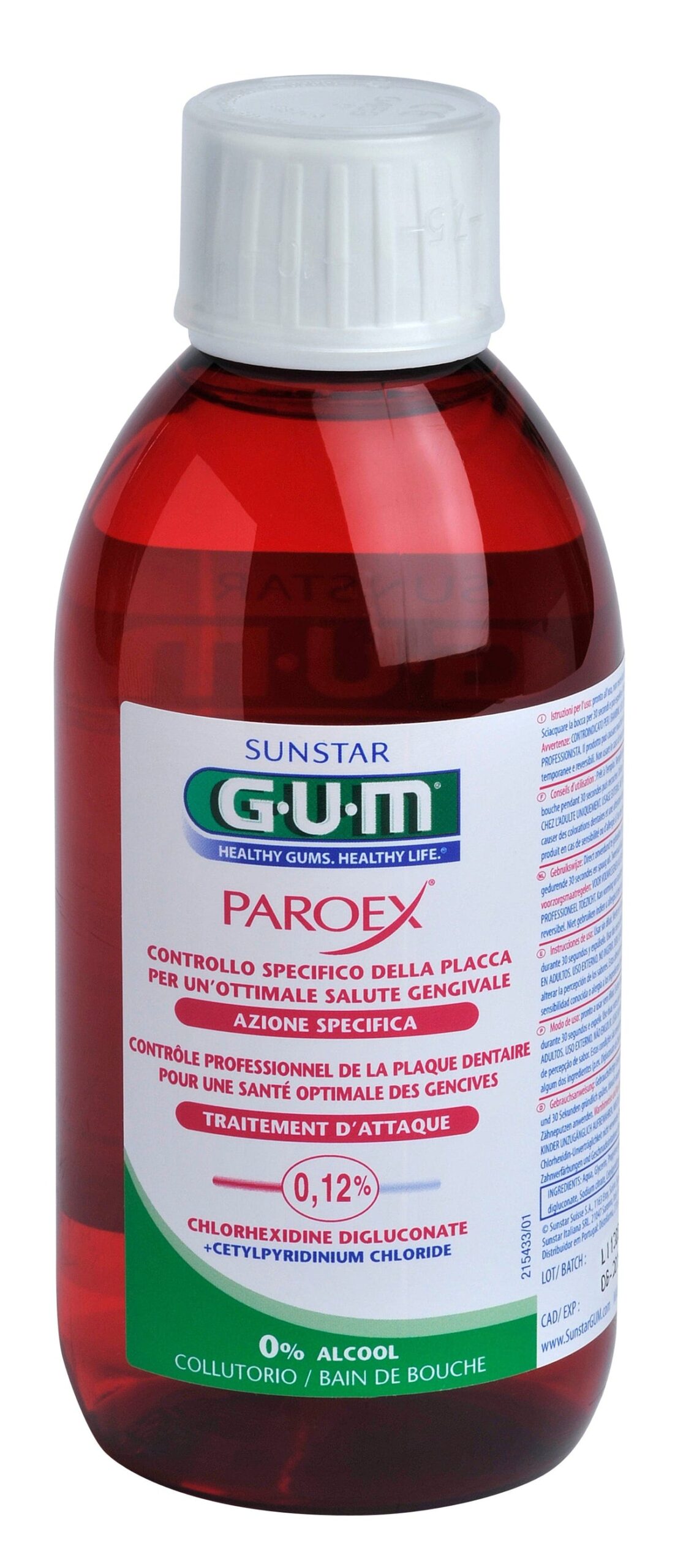 GUM Paroex 0,12 Chx Collutorio 300 ml