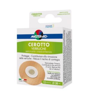 MASTER-AID Foot Care Cerrotto Verruche 12 Pezzi Diametro 38 mm