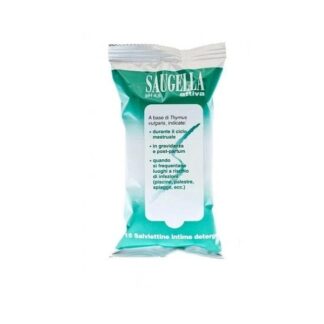 SAUGELLA Attiva  Salviette Detergenti 15 Pezzi