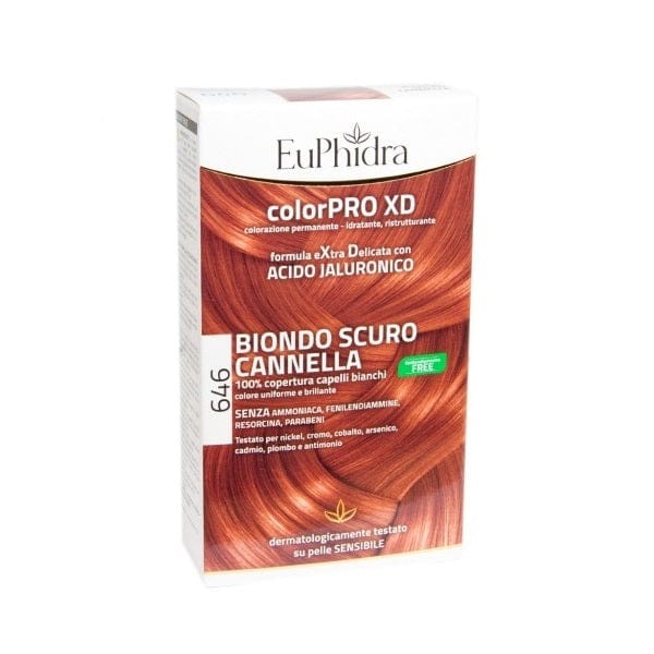 EUPHIDRA Colorpro Xd 646 Tonalità Biondo Scuro Cannella