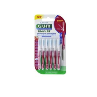 GUM Travler Scovolino 1,4 mm 1612 6 Pezzi