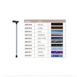 AYUDAS BASTON FASHION NGR AD414/A