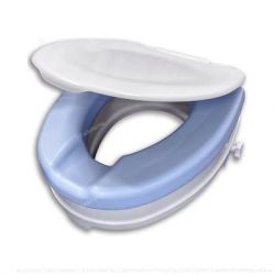 SEDILE ELEVATORE WC 10 CM MORBIDO C/TOP AD509FLUX