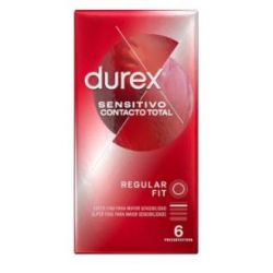 DUREX PROFILATTICO CONTATTO TOTALE 6ud.