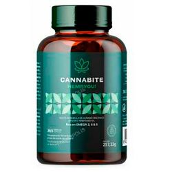 CANNABITE OMEGA 3 6 9 olio di canapa 365 cps