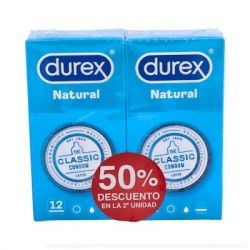 DUREX PROFILATTICO DUPLO NATURALE PLUS 2x12ud.