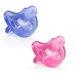 CIUCCIO SILICONE PHYSIOFORM SOFT 6 - 12M RAGAZZA 2U