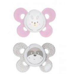 CIUCCIO SILICONE PHYSIO COMFORT 0 - 6 M RAGAZZA 2 U
