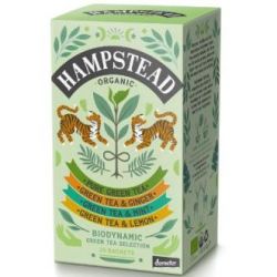 GREEN TEA SELECTION PACK infusion 4 sapori DEMETER