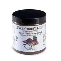 CREMA DI CIOCCOLATO NERO 250gr. S/A