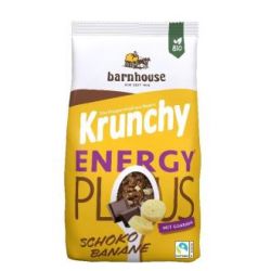 MUESLI KRUNCHY ENERGY PLUS CHOCO BANANA 325 gr BIO