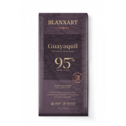CHOCOLATE NEGRO 95% GUAYAQUIL 75 gr ECO
