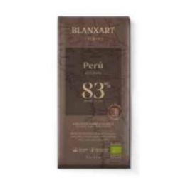 CHOCOLATE NEGRO 83% PERÙ 75 gr ECO