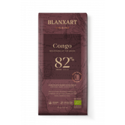 CHOCOLATE NEGRO 82% CONGO 75 gr ECO