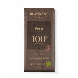 CIOCCOLATO NERO 100% PERU 75 gr ECO